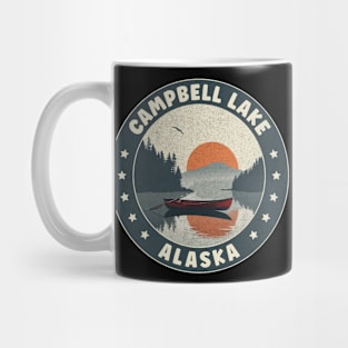 Campbell Lake Alaska Sunset Mug